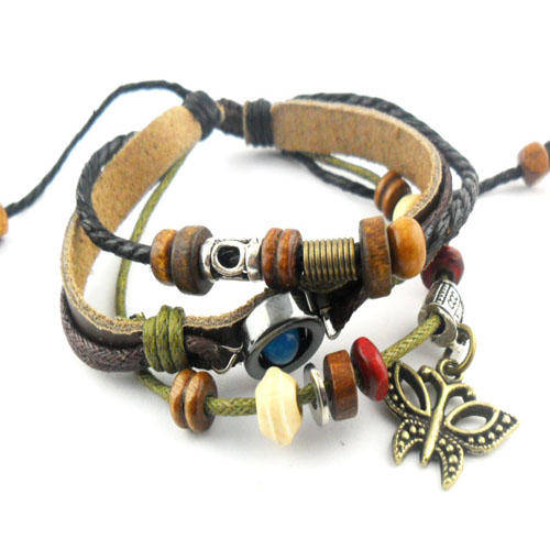 Hot Seller !!! -- European Fashion Genuine Leather Bracelet