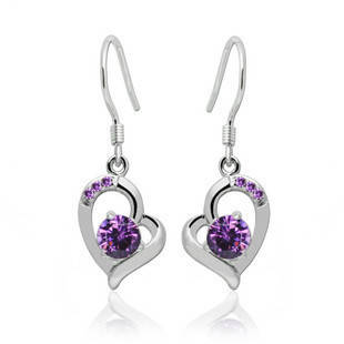 Fashion Jewelry Beautiful Gold Plated Earring With 30% Silver