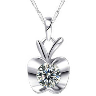 Fashion Jewelry Beautiful 18K White GOLD PLATED Necklaces !