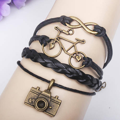 Hot Seller !!! -- European Fashion Leather Bracelet