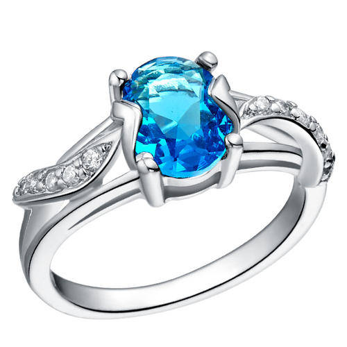 Fashion Jewelry Beautiful 18k Gold Plated Ring Size 8#