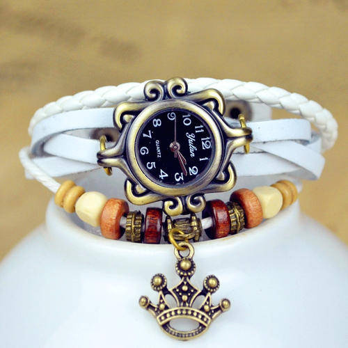 Hot Seller !!! -- European Fashion Genuine Leather Lady's Watch