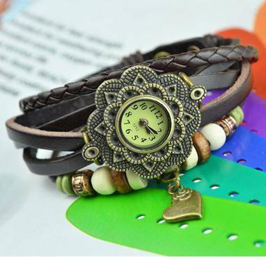 Hot Seller !!! -- European Fashion Genuine Leather Lady's Watch