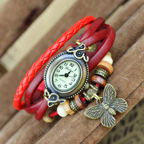 Hot Seller !!! -- European Fashion Genuine Leather Lady's Watch