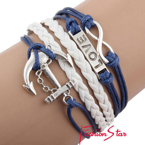 Hot Seller !!! -- European Fashion Leather Bracelet