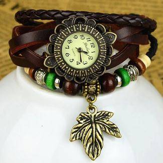 Hot Seller !!! -- European Fashion Genuine Leather Lady's Watch