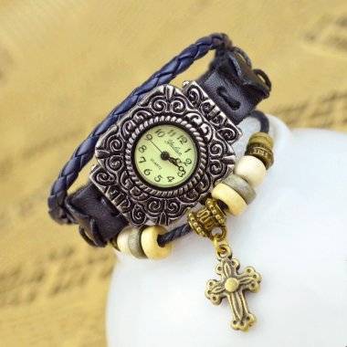 Hot Seller !!! -- European Fashion Genuine Leather Lady's Watch