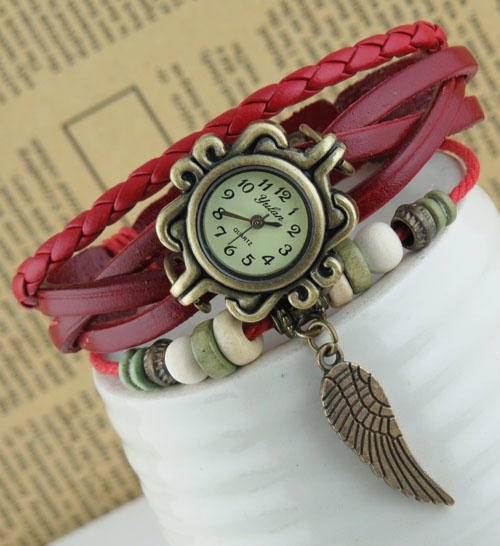 Hot Seller !!! -- European Fashion Genuine Leather Lady's Watch