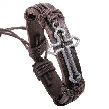 European Fashion Genuine Leather Bracelet B035