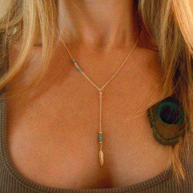 Trendy Layered Chains Collar Necklace TSN002 Golden