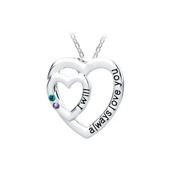 Fashion Lovely Alphabet Lovers Necklace ZMN003