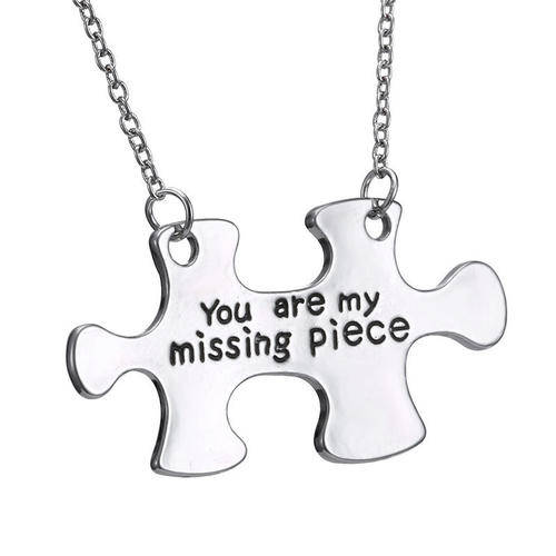 Fashion Lovely Alphabet Lovers Necklace ZMN011