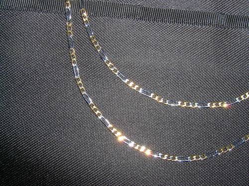 NECK CHAIN GOLD AND SILVER PLATED