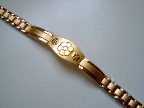 ELEGANT LADIES BRACELET 9CT GOLD PLATED