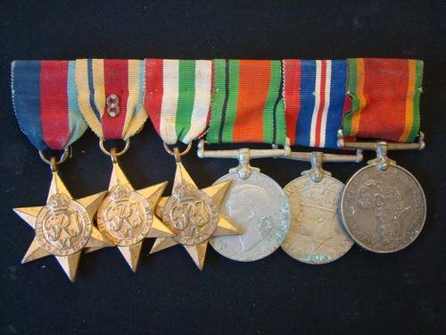 WWII South African Group - 8595 N.V. DICKS