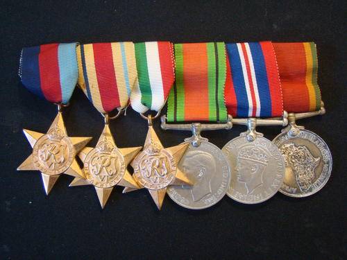 WWII South African Group - 228887 S.J. HATTINGH