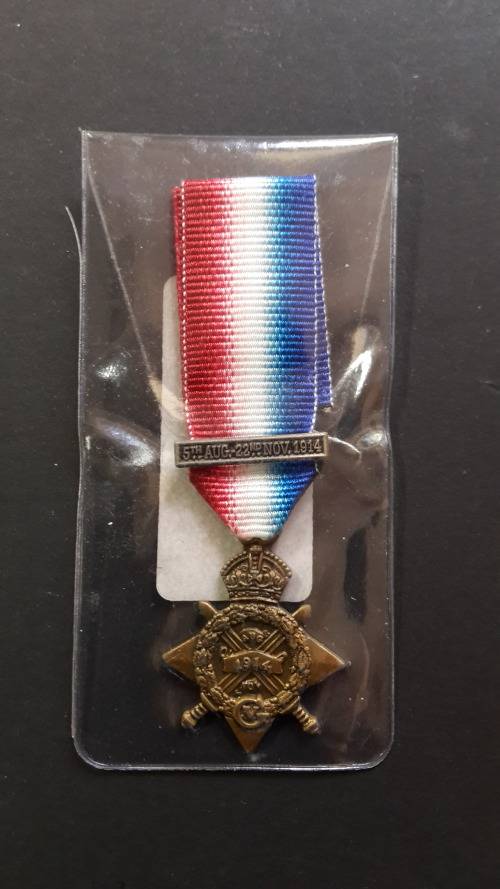 MINIATURE - WWI Mons Star - Dixon Medals