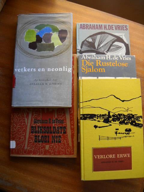 5  HARDEBANDBOEKE  deur Abrham H. de Vries