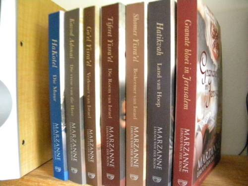 ISRAEL-REEKS  deur Marzanne Leroux van der Boon  (Historiese fiksie) 7 Boeke