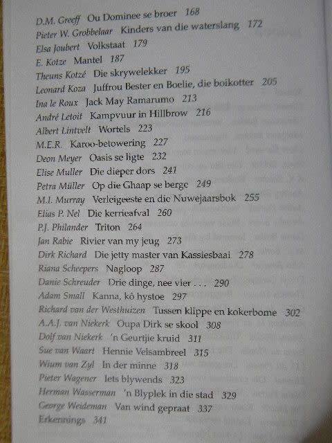 UIT DIE KONTREIE VANDAAN  Saamgestel deur Abraham H. de Vries