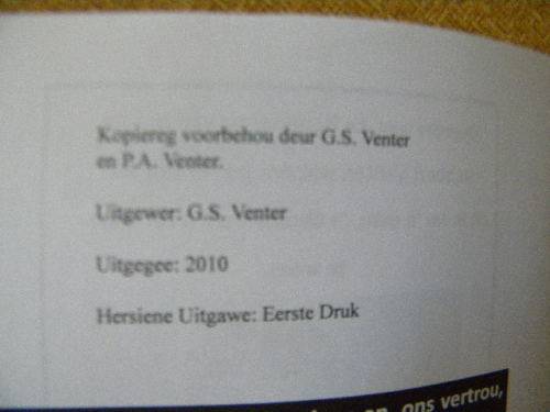 EK WAS DAAR ..... deur Philp Venter & G.S. Venter (Storie van student se oorgang na soldaat) GETEKEN