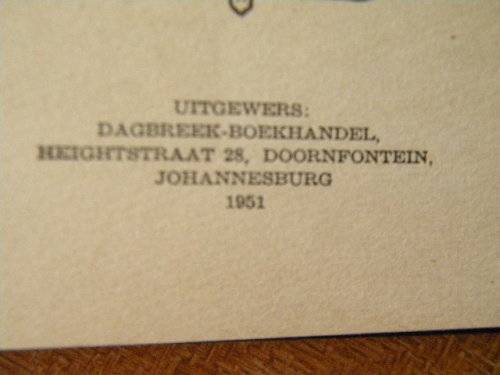 `N KONING VERTEL Die Herinneringe van die Hertog van Windsor  Vertaling: Otto E. Schwellnus