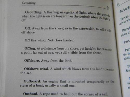 THE LANGUAGE OF SAILING  by Melissa Shuwall