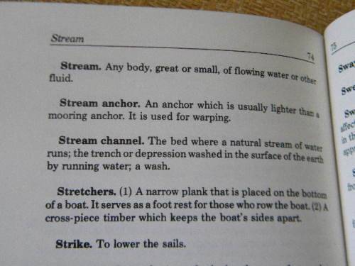 THE LANGUAGE OF SAILING  by Melissa Shuwall