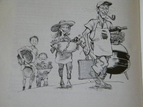 ENTERTAINING WITH POTJIEKOS  by Matie Brink  Illustrations Fred Mouton