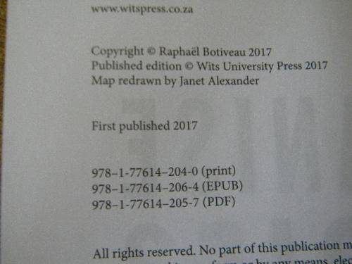ORGANISE OR DIE  Democracy and Leadership in South Africa`s NUM  by Raphael Botiveau