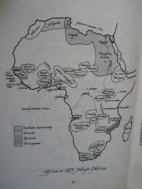 2 SOFTCOVERS: AFRICA SINCE 1800 by R. Oliver and A. Atmore and AFRICA SINCE 1875 by Robin Hallett