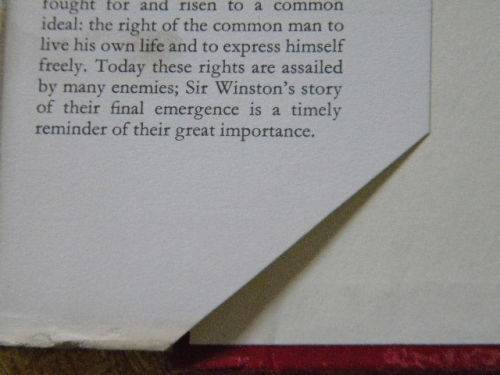 A HISTORY OF THE ENGLISH-SPEAKING PEOPLES  VOL IV THE GREAT DEMOCRACIES  by Winston Churchill