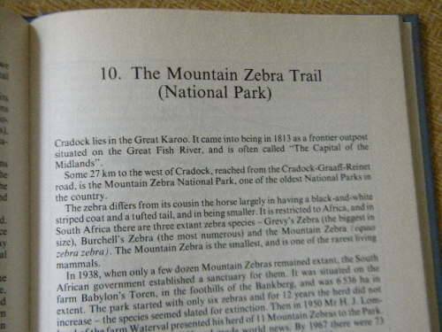 CAPE TOWN TRAILS AND WILDERNESS AREAS  by Jose Burman