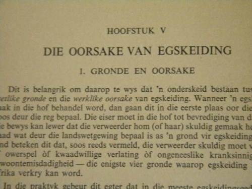 EGSKEIDING - Aard en Oorsake  Hoofredakteur: Prof. G. Cronje