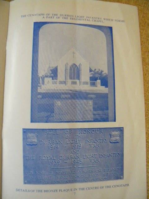 THE DURBAN LIGHT INFANTRY  Vol I 1854 - 1934 by Lieut.-Colonel  A.C. Martin