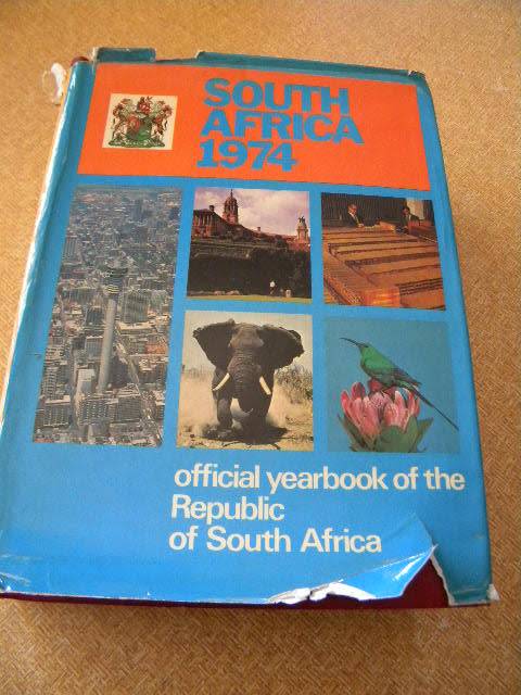 SOUTH AFRICA 1974  Official yearbook of the RSA