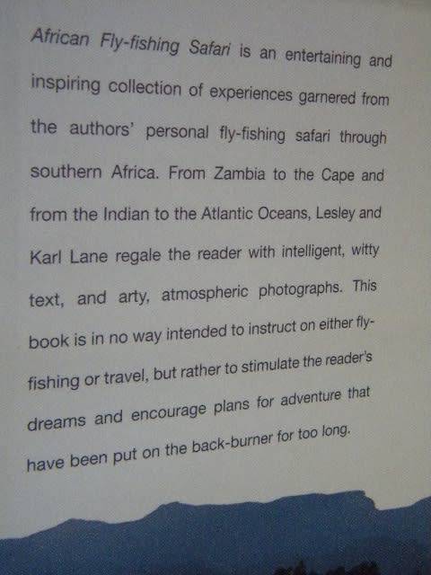 AFRICAN FLY-FISHING SAFARI by Karl Lesley Lane