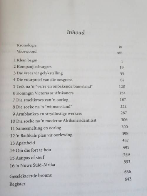 DIE AFRIKANERS  deur Hermann Giliomee  (`n Biografie)