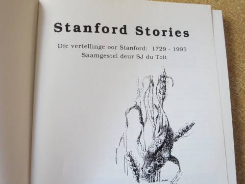 STANFORD STORIES  Die Vertellinge oor Stanford: 1729 - 1995