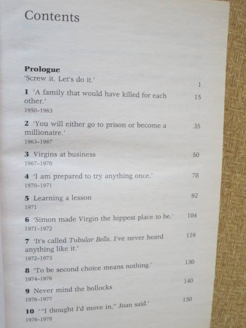 LOSING MY VIRGINITY  by Richard Branson  The Autobiography