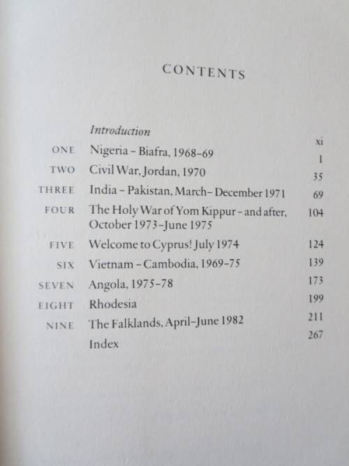 A MEASURE OF DANGER  Memoirs of a British war correspondent  by Michael Nicholson