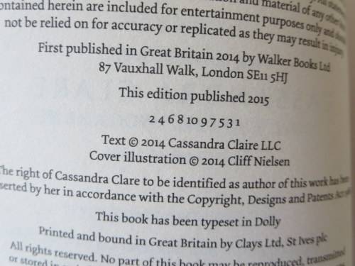 THE MORTAL INSTRUMENTS SERIES  BOOK SIX: CITY OF HEAVENLY FIRE  by Cassandra Clare