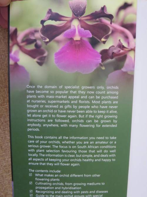ANYONE CAN GROW ORCHIDS  by Nollie Cilliers and Tinus Oberholzer
