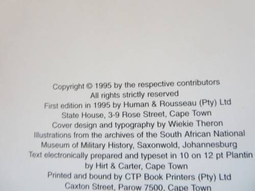 SOUTH AFRICA  IN WORLD WAR II  A  Pictorial History  by John Keene