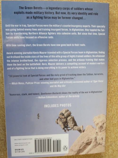 GENTLEMEN BASTARDS by Kevin Maurer  America`s Elite Special Forces in Afghanistan