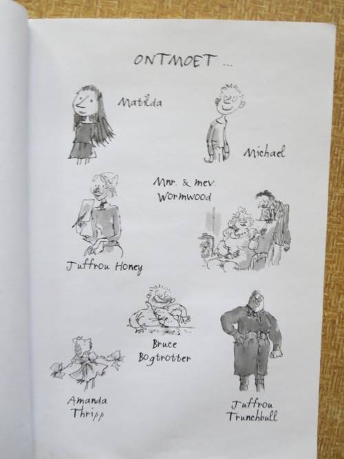 MATILDA  deur Roald Dahl  Illustrasies: Quentin Blake  Afr. vertaling: Kobus Geldenhuys