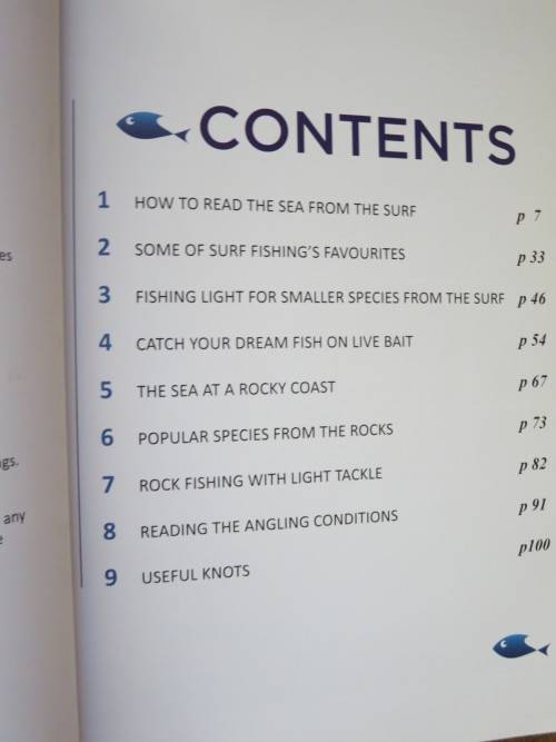 READING THE SEA  AND OTHER SECRETS OF SEA  ANGLING  by Nickie Louwrens