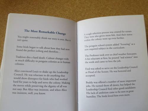 OUR ICEBERG IS MELTING  by John Kotter and Holger Rathgeber  Artwork: Peter Mueller