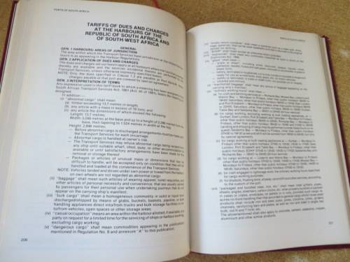 PORTS OF SOUTH AFRICA  by G. J. Harris