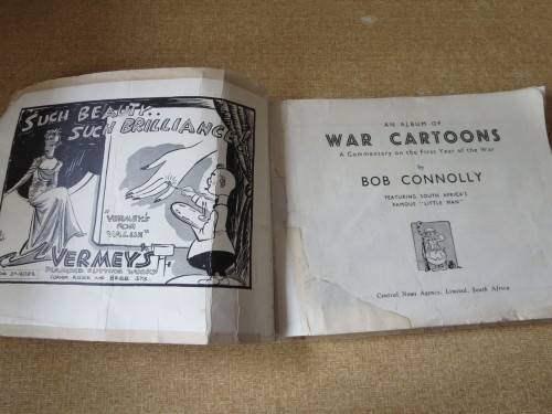 A SELECTION OF WAR CARTOON  by Bob Connolly